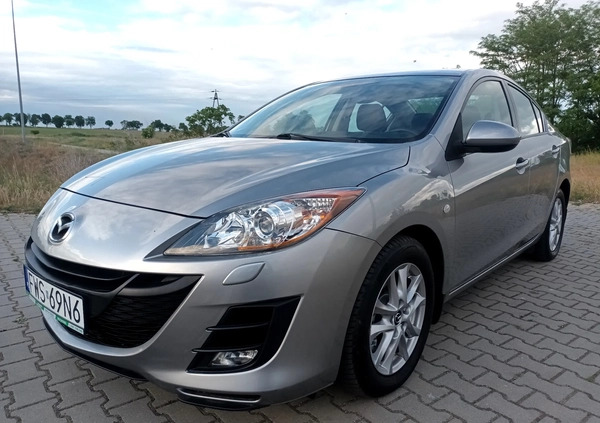Mazda 3 cena 21500 przebieg: 173000, rok produkcji 2009 z Wschowa małe 379